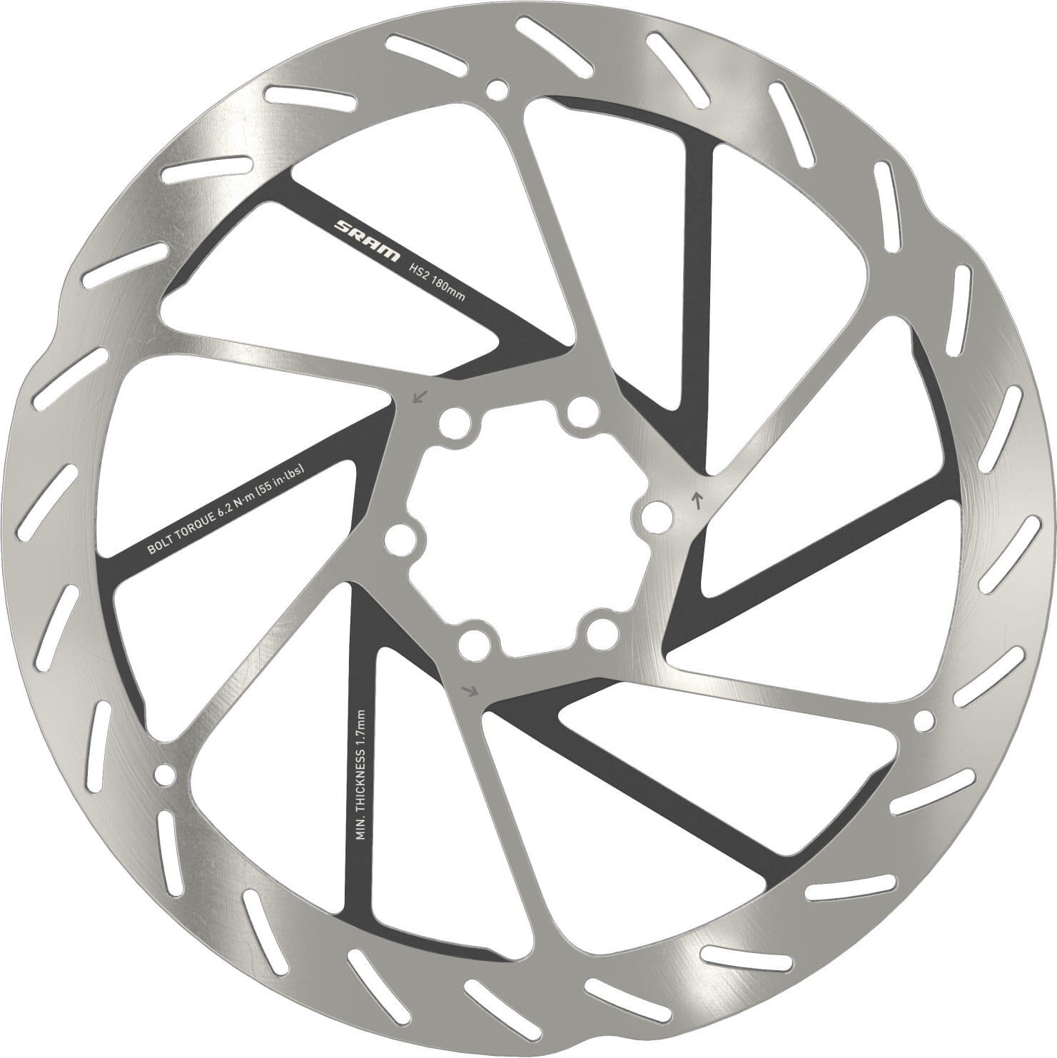 SRAM DB Disc Rotor HS2 Rounded 2/4