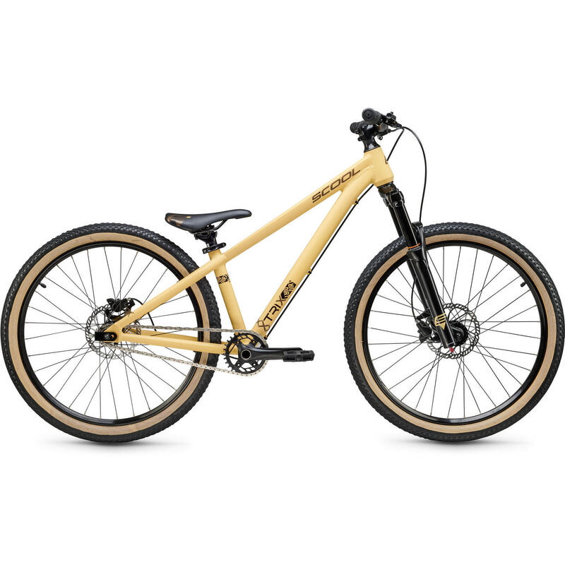S'COOL | Kindervelo 24" | XtriX dirt | beige, brown