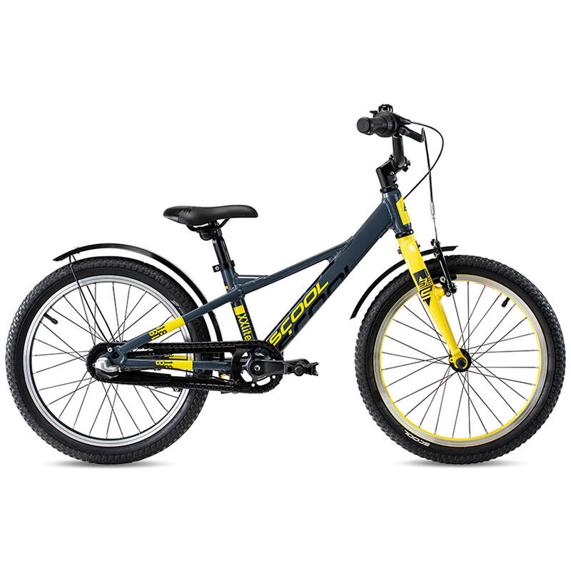 Vélo  KinderVélo  XXlite EVO 18  Gris-Jaune matt