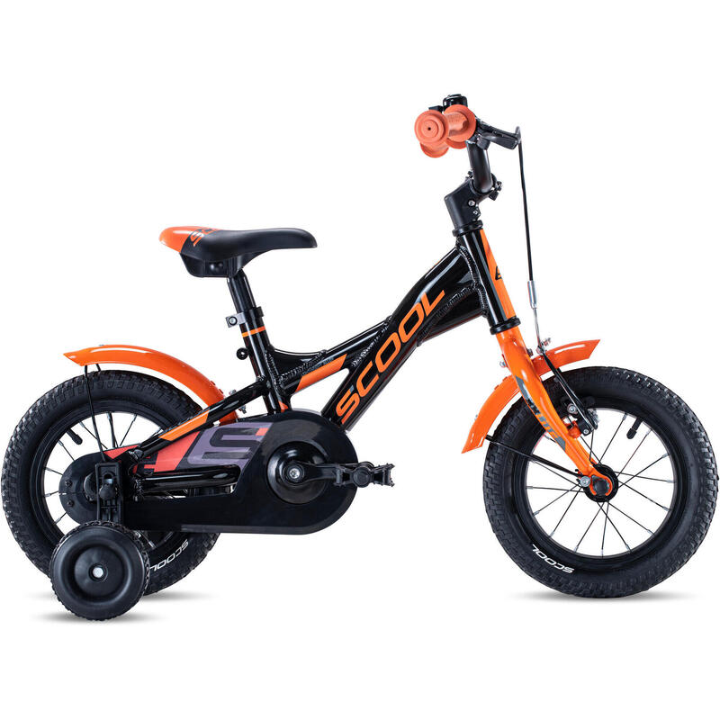 Vélo  Fahrrad 12  XXlite alloy  Noir orange