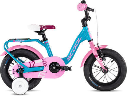 Kinderfahrrad Mädchen 12 Zoll - S'COOL niXe Pink