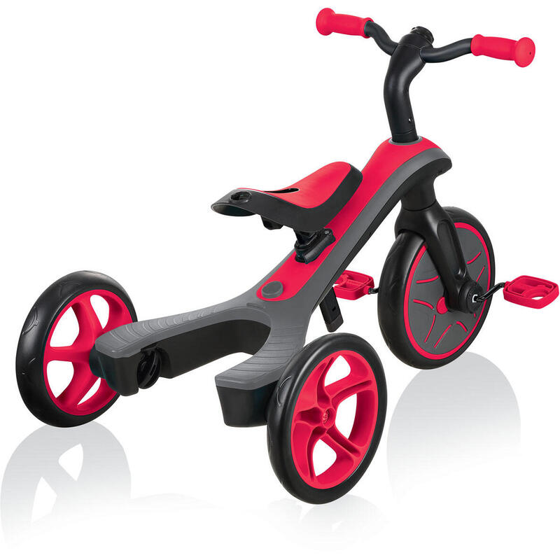 Scooter Laufrad / Dreirad  Explorer Trike 2 in 1  Rot