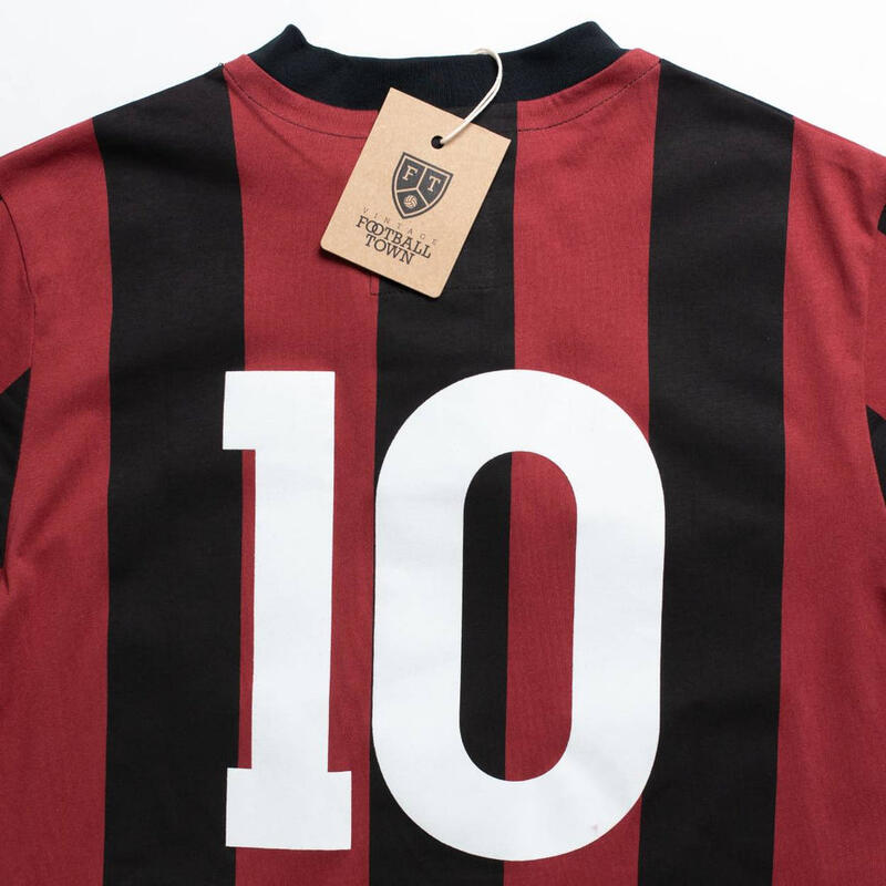 T-Shirt Retro with Laces La Croce Football Adulte Vintage - XXL