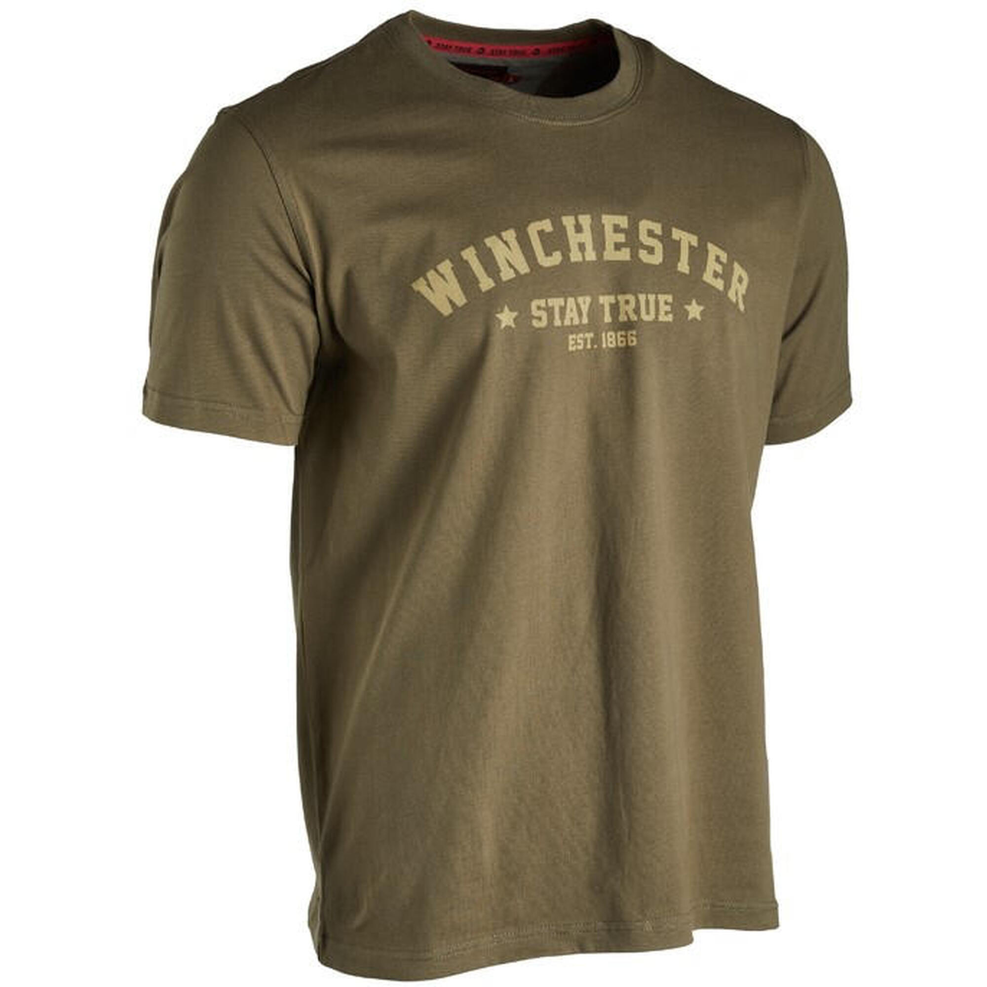 Winchester - Tee-shirt À Manches Courtes Rockdale Olive Winchester - T-shirt Manches Courtes - 38 S - Decathlon