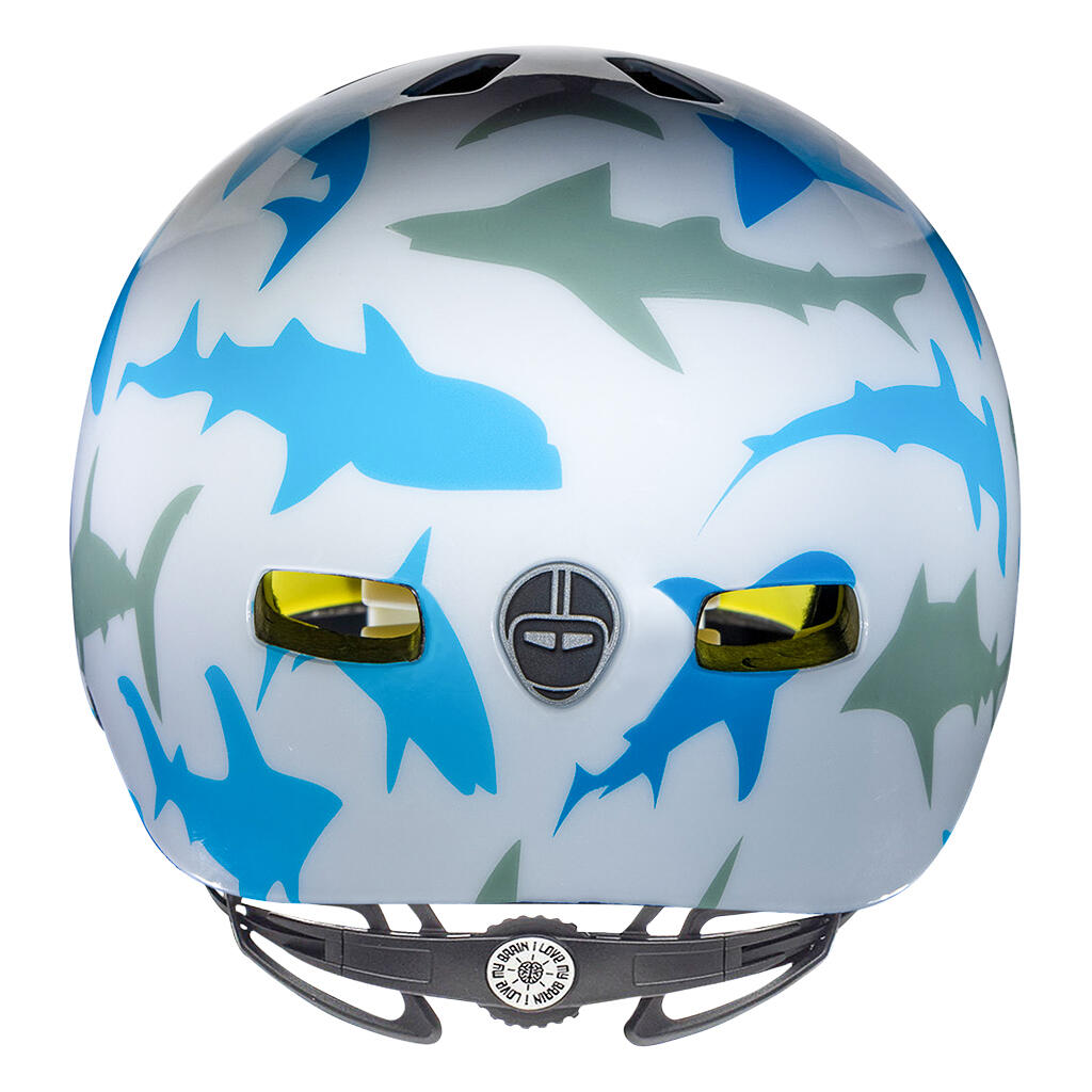 baby shark bike helmet Moto Loot Cover for Motorcycle Helmet, Fun Rides and Gifts The Raskullz Lil Big Shark helmet is on the loose Raskullz Toddler Lil Big Shark