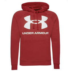 Sweat Homme Sweat Under armour UA RIVAL FLEECE BIG LOGO Rouge Rouge