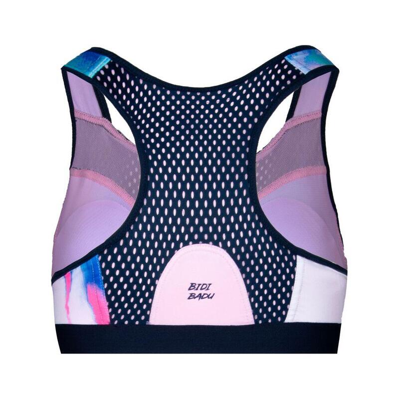 Emefa Tech Bra - blue/ rose