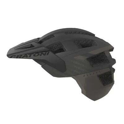 Mtb fietshelmallset pro jr. zwart mat