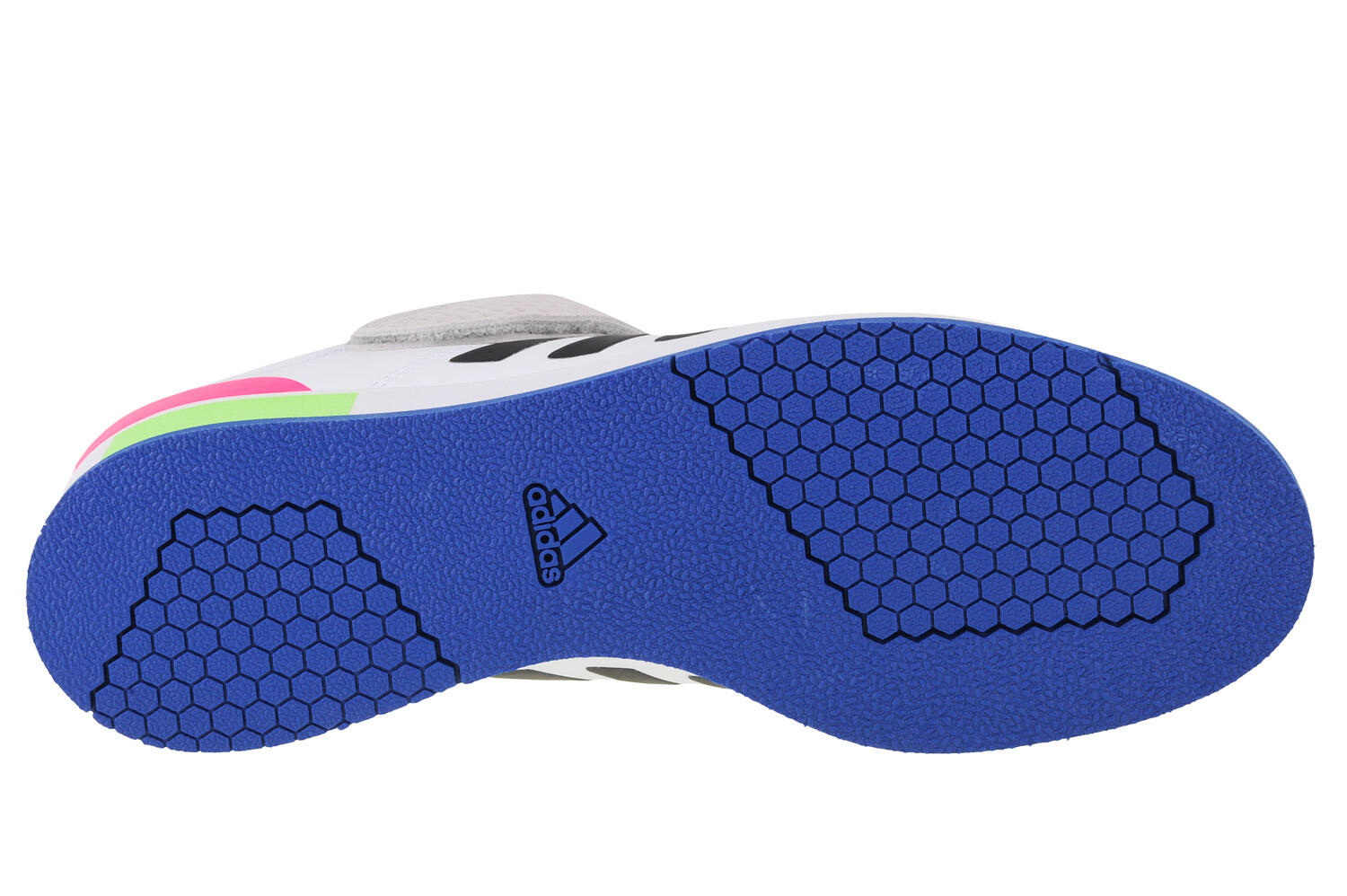 Scarpe Uomo Adidas Power Perfect 3 bianco 4/4