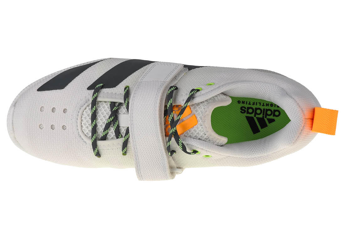 Scarpe Donna Adidas Adipower II bianco 3/5