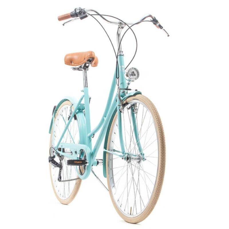 Bicicleta de Cidade Capri Valentina Aquamarina 6V