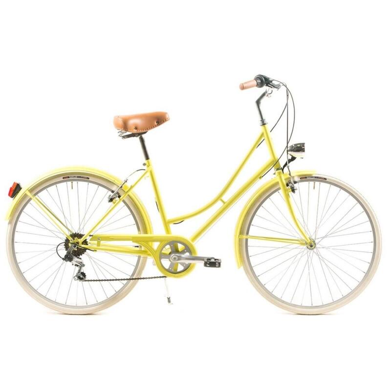 Capri Valentina vélo de ville jaune lime