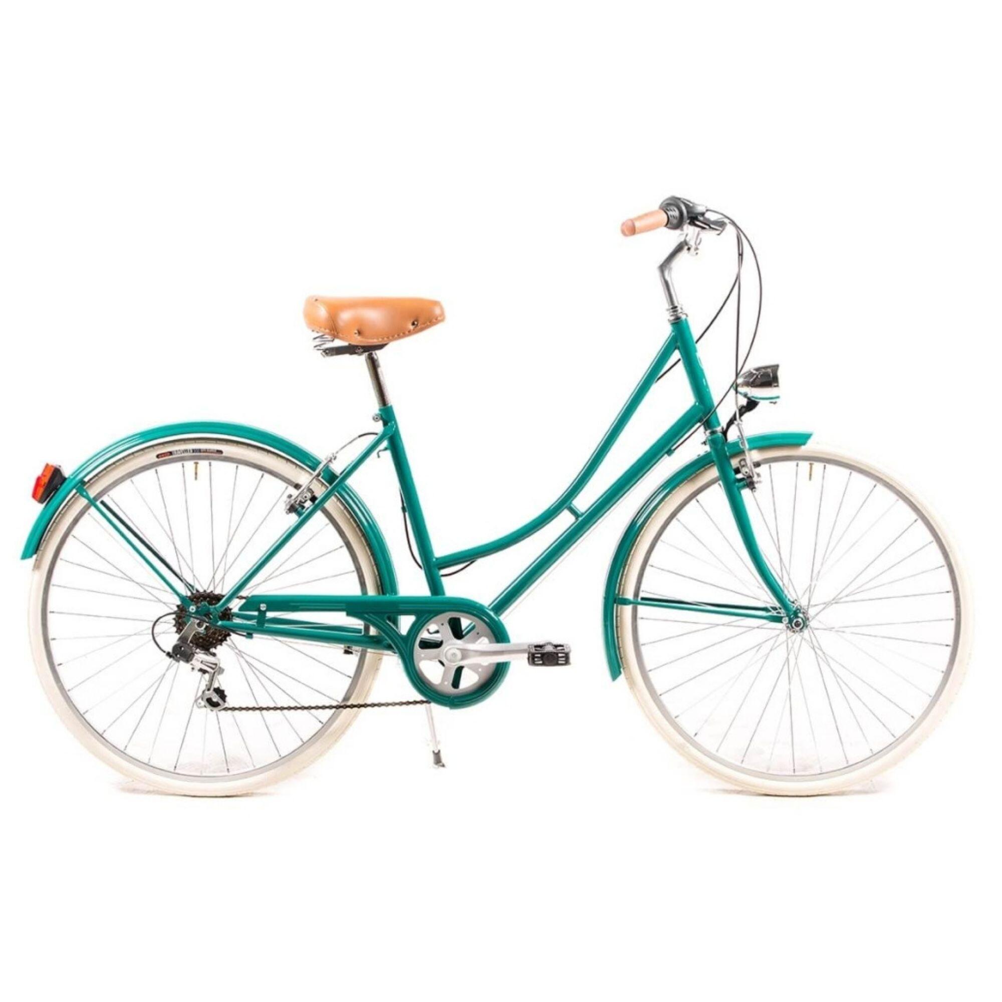 CAPRI BIKES Bicicleta de Cidade Capri Valentina verde esmeralda 6V