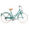 Bicicleta de paseo Capri Valentina verde esmeralda 6V