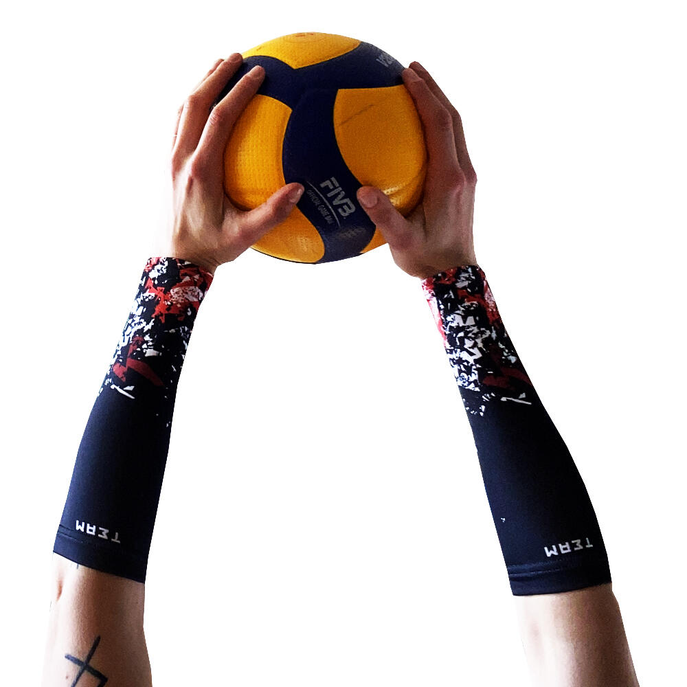 Rękawki siatkarskie unisex JG TEAM bioactiv krótkie 4/4