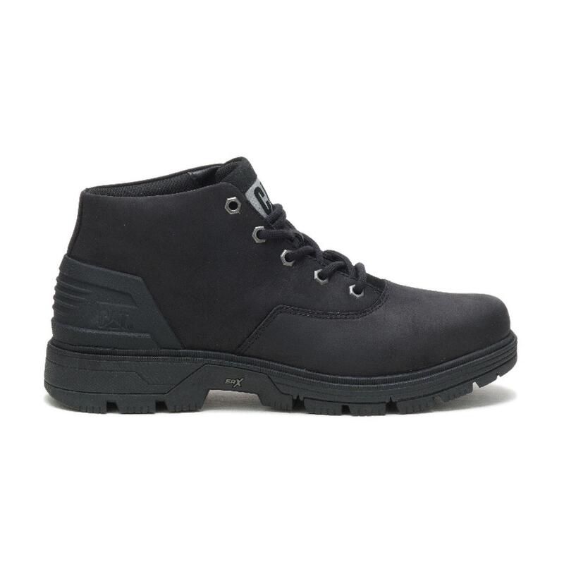 Botas Caterpillar Leverage para homem preto de couro