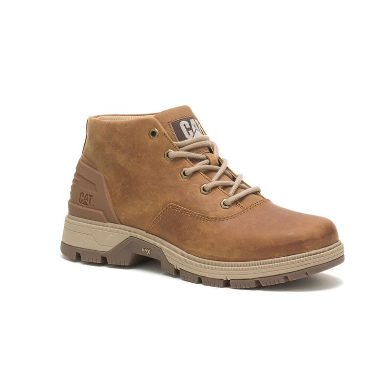 Botas de Caça para Homens CAT Leverage Castanho claro