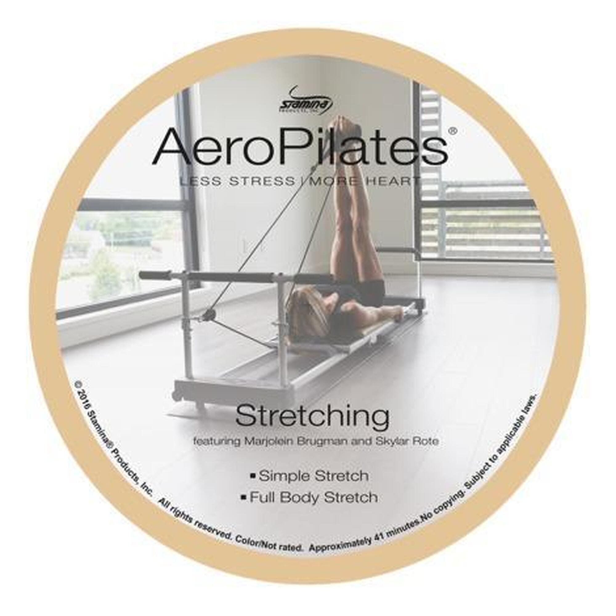 AeroPilates Pilates Stretching DVD - New Series AEROPILATES