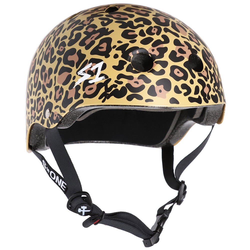 S1 HELMETS S1 LIFER Helmet - Multi-Impact & High-Impact Certified - Matt Tan Leopard
