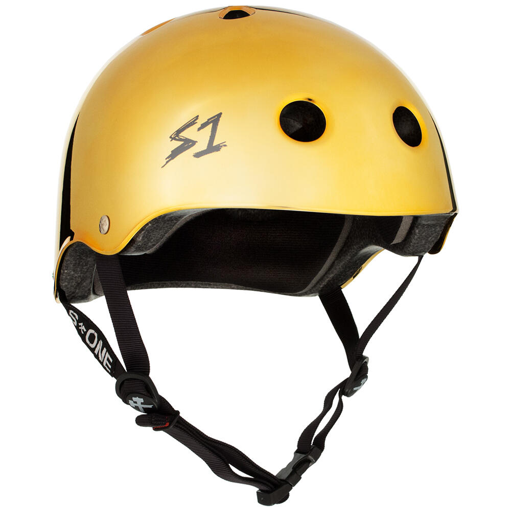 S1 HELMETS S1 LIFER HELMET - MULTI-IMPACT & HIGH-IMPACT CERTIFIED - GOLD MIRROR