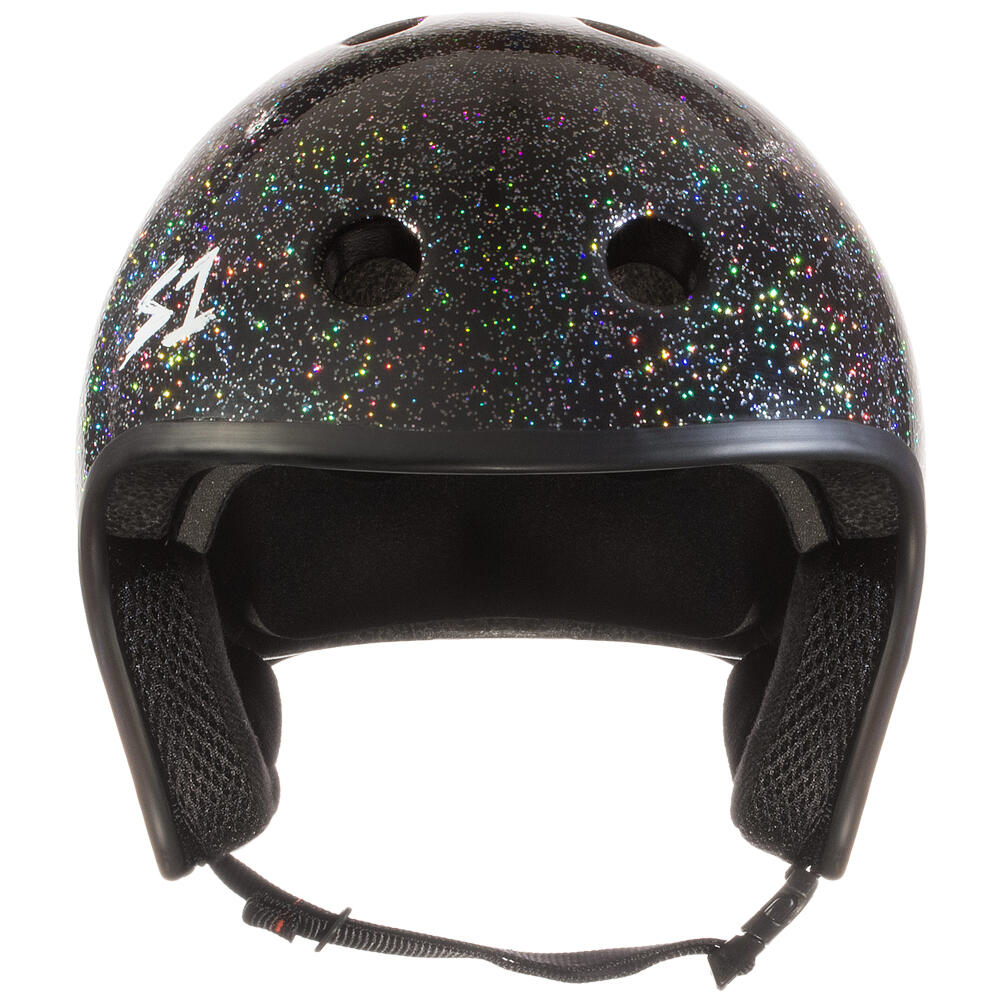 S1 RETRO LIFER Helmet - Multi-Impact & High-Impact Certified - Black Glitter 2/5