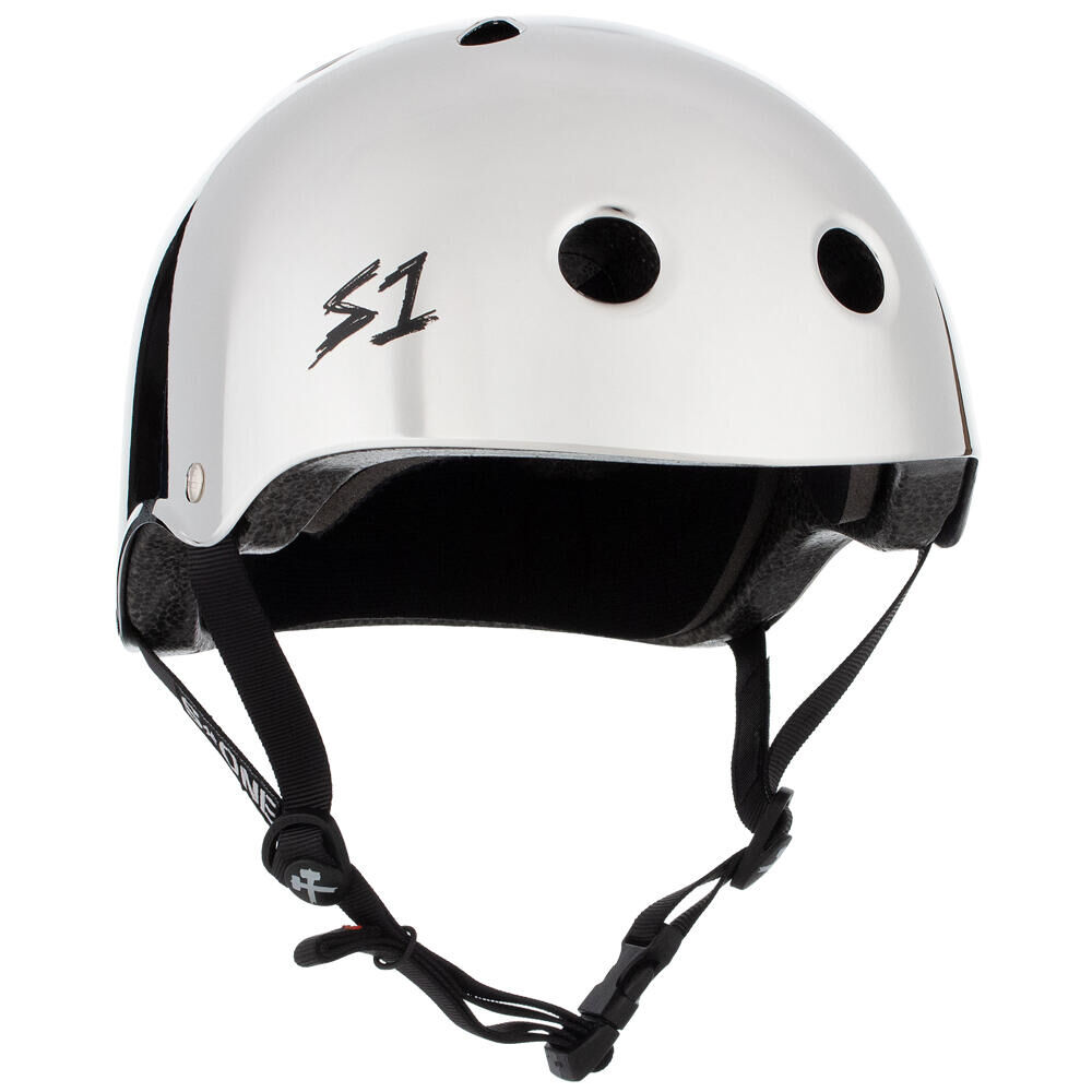 S1 HELMETS S1 LIFER HELMET - MULTI-IMPACT & HIGH-IMPACT CERTIFIED - SILVER MIRROR