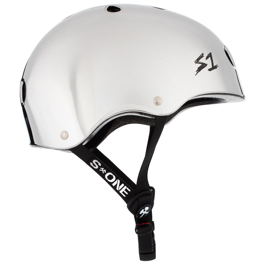S1 LIFER Helmet - Multi-Impact & High-Impact Certified - Silver Mirror 3/5
