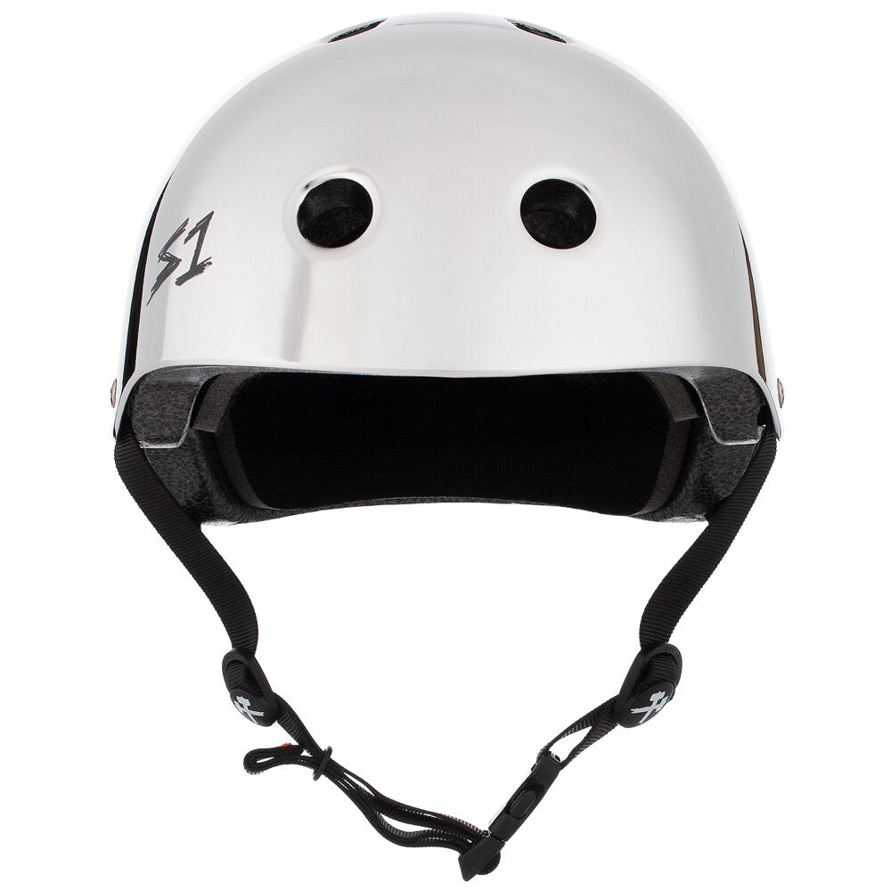 S1 LIFER HELMET - MULTI-IMPACT & HIGH-IMPACT CERTIFIED - SILVER MIRROR 2/5