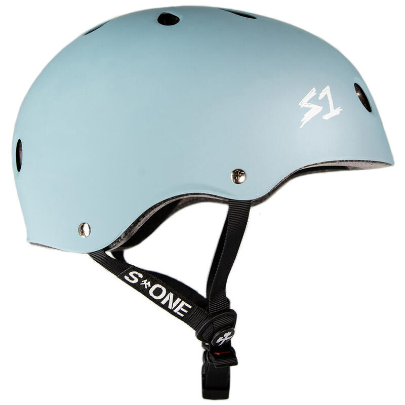 S1 LIFER HELMET MULTIIMPACT & HIGHIMPACT CERTIFIED MATT SLATE BLUE S1 HELMETS Decathlon