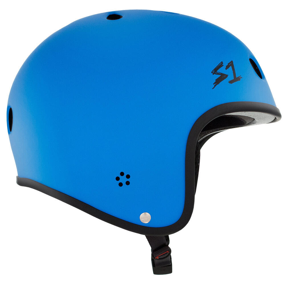 S1 RETRO LIFER HELMET - MULTI-IMPACT & HIGH-IMPACT CERTIFIED - MATT CYAN 3/5