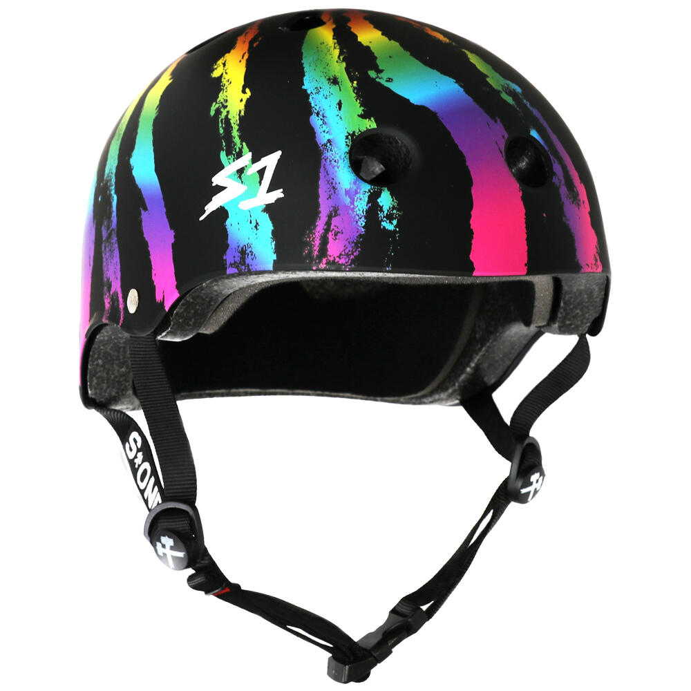 S1 LIFER HELMET - MULTI-IMPACT & HIGH-IMPACT CERTIFIED - RAINBOW SWIRL 1/5