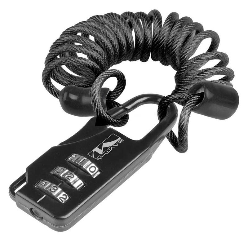 M-Wave Câble PD 3L avec Secure 1200 x 3 mm noir