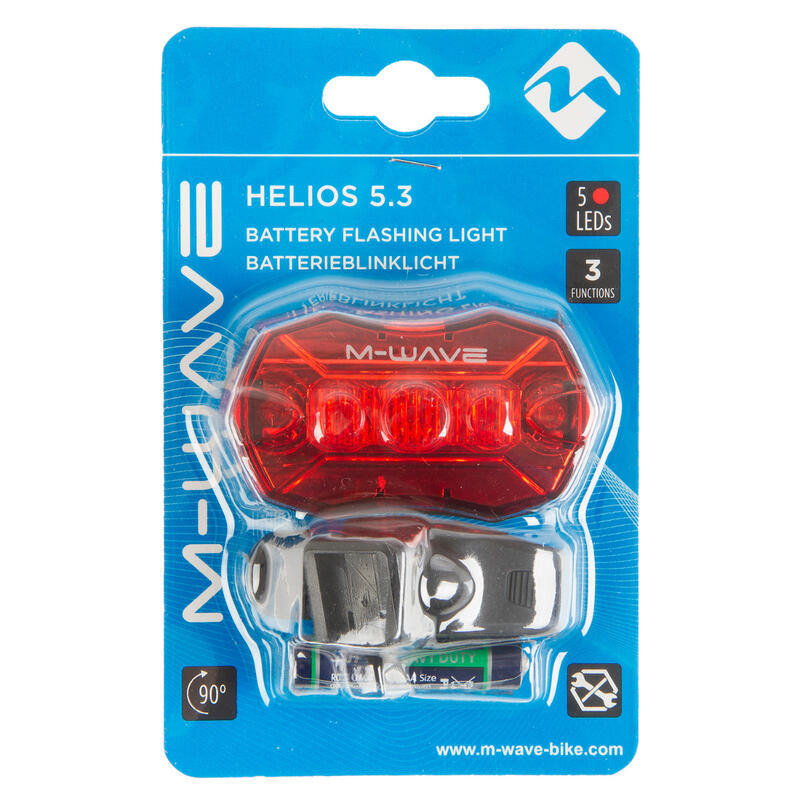 Stop Spate cu Baterii M-WAVE"HELIOS 5.3"
