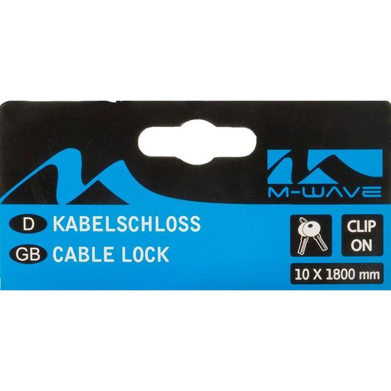 Antifurt cu Cheie M-WAVE  "S 10.18"  Roz
