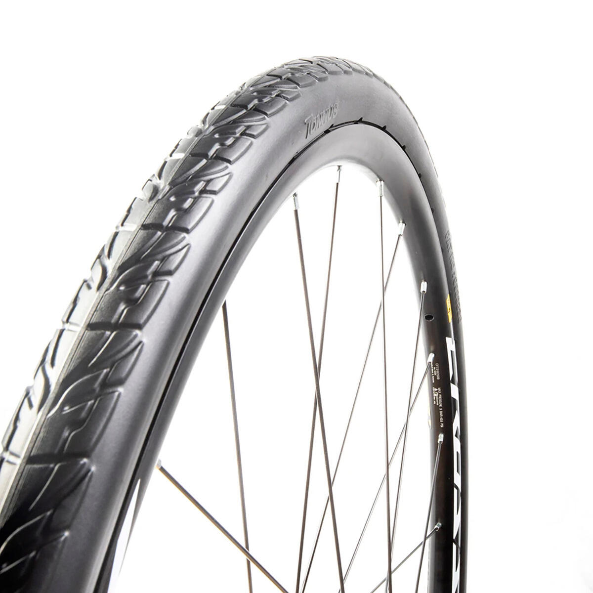 Tannus Aither II Shield City Bike Tyre, Midnight Black - 700c x 40 1/5