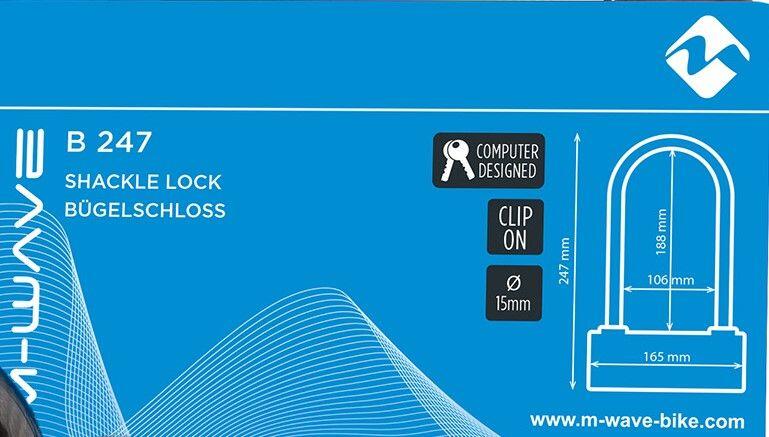 U-Slot B247 247 x 14 mm noir 3/3