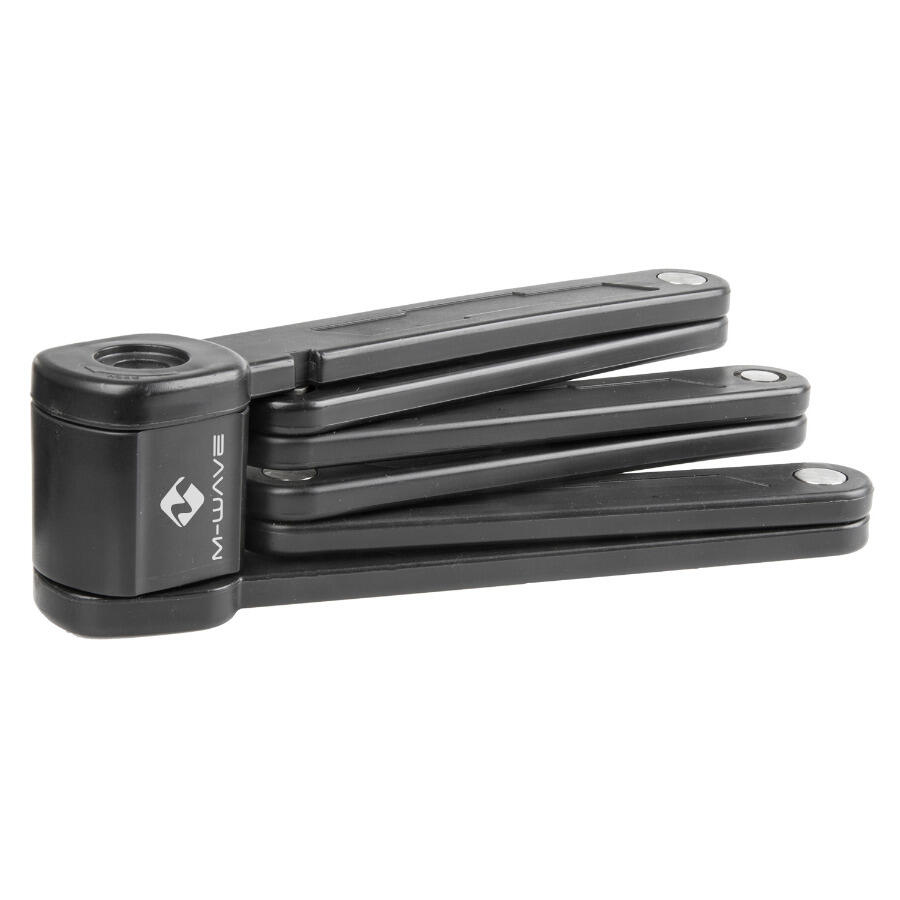 Lucchetto pieghevole M-Wave 875 x 5 mm nero 2/5