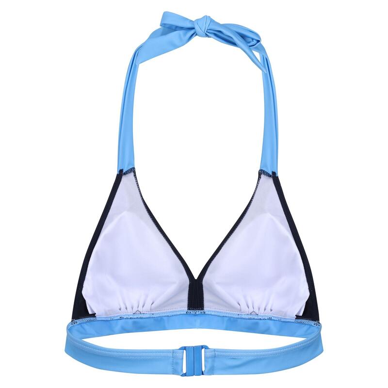 Dames Flavia Contrast Bikinitop (Marine/Elysiumblauw)