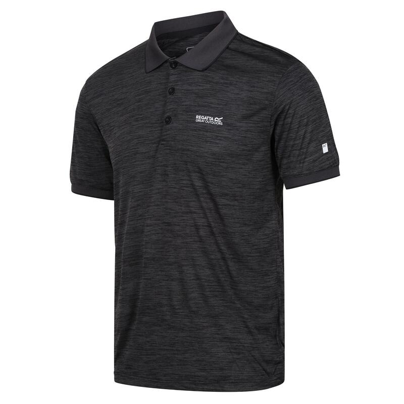 Tricou de drumeție pentru bărbați REGATTA Polo Remex II ash