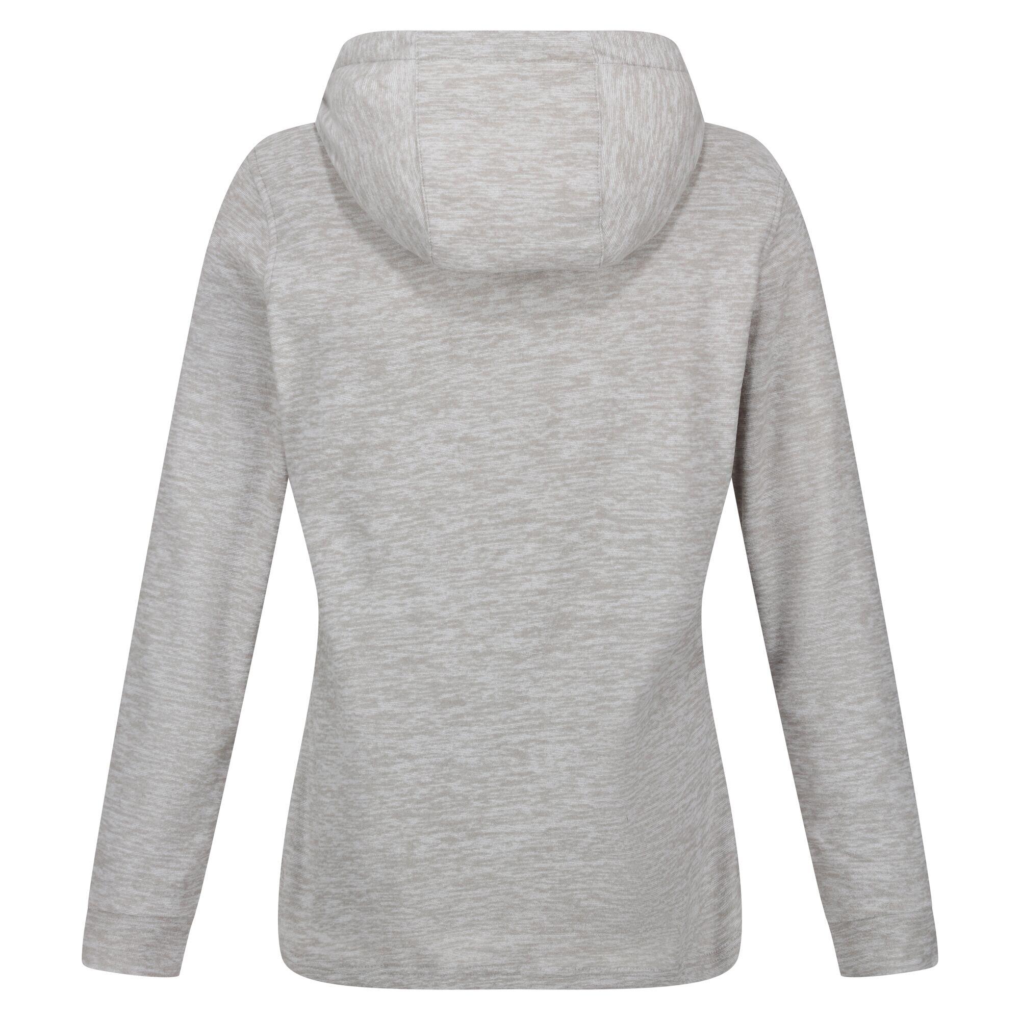 Womens/Ladies Azaelia Marl Lightweight Hoodie (Paloma Grey) 2/5