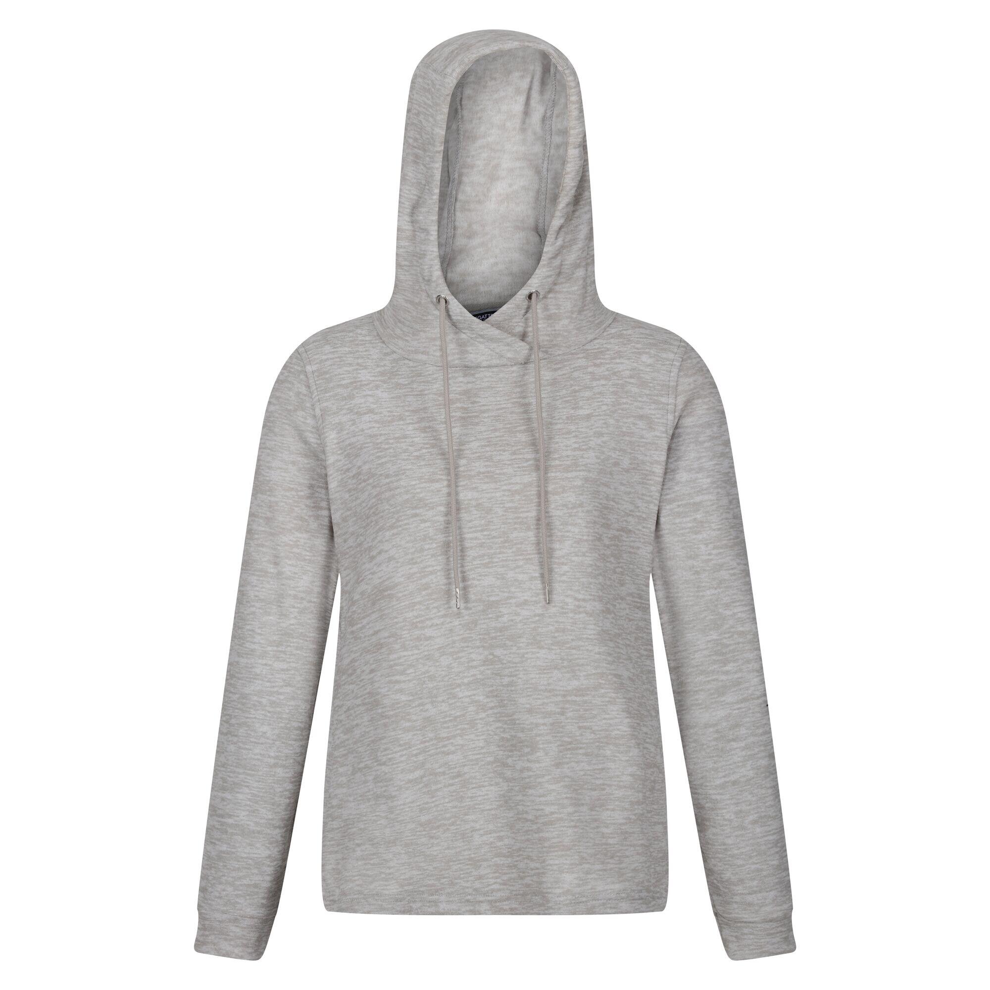 Womens/Ladies Azaelia Marl Lightweight Hoodie (Paloma Grey) 1/5