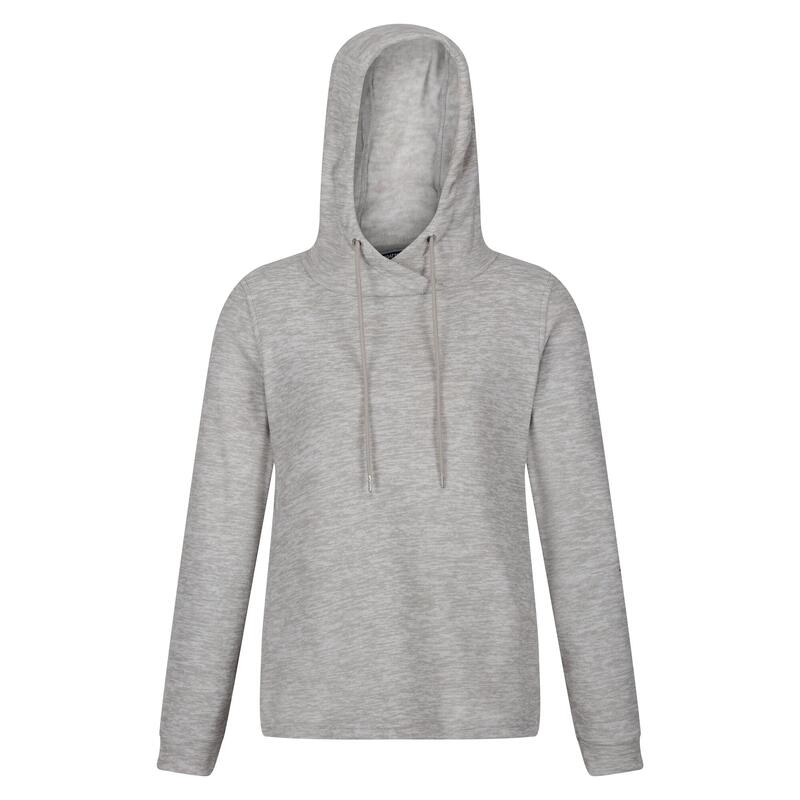 Dames Azaelia Marl Lichtgewicht Hoodie (Paloma Grijs)