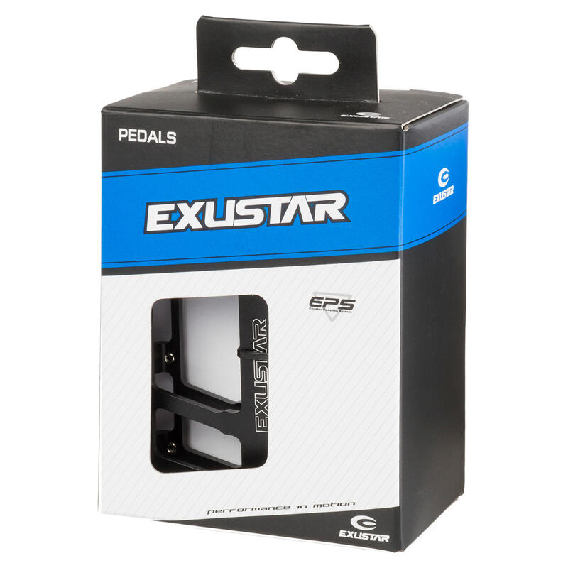 Pedale Aluminiu BMX EXUSTAR E-PB525-Negru