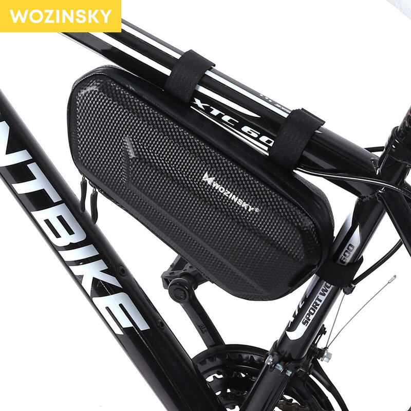 Wozinsky kerékpár váz táska 1.5l fekete (WBB10BK)