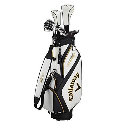 Ensemble de clubs de golf Callaway Warbird pour homme, graphite blanc, droitier
