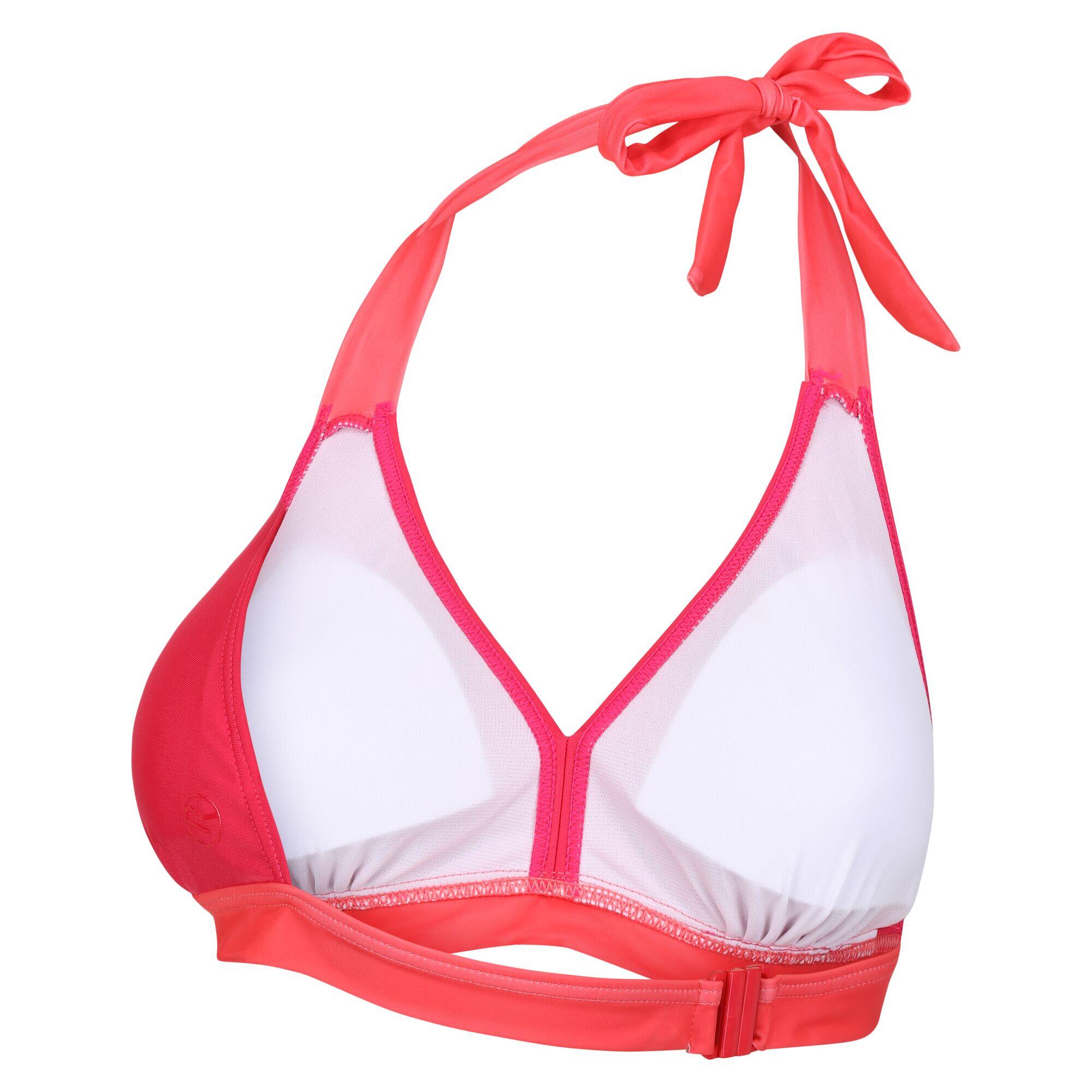 Womens/Ladies Flavia Bikini Top (Bright Blush/Peach Bloom) 4/5