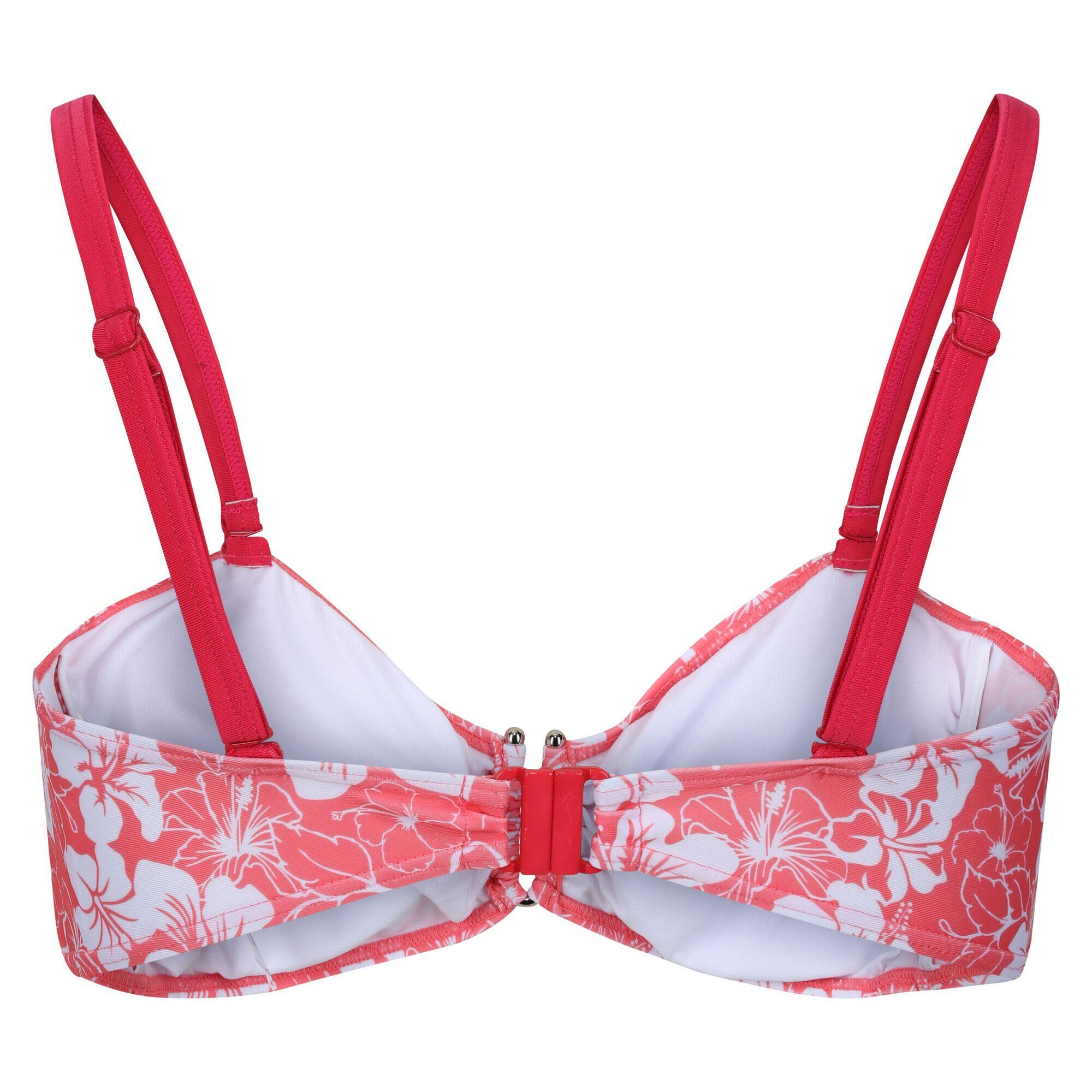 Womens/Ladies Aceana III Bikini Top (Peach Bloom) 2/5