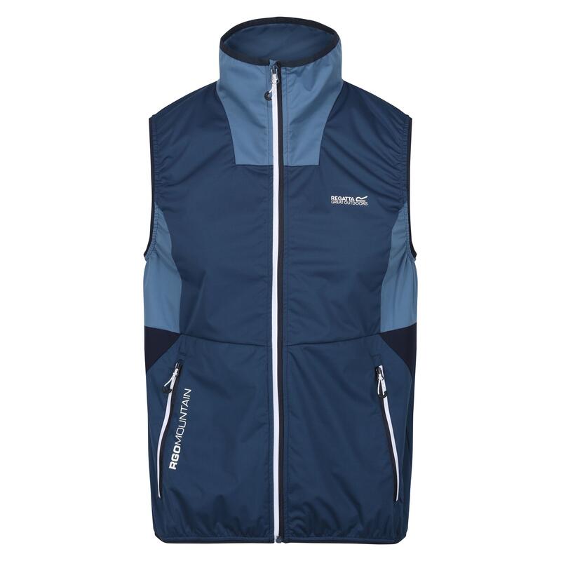 Gilet Uomo Regatta Lankin V Blue Wing Blu Stellar