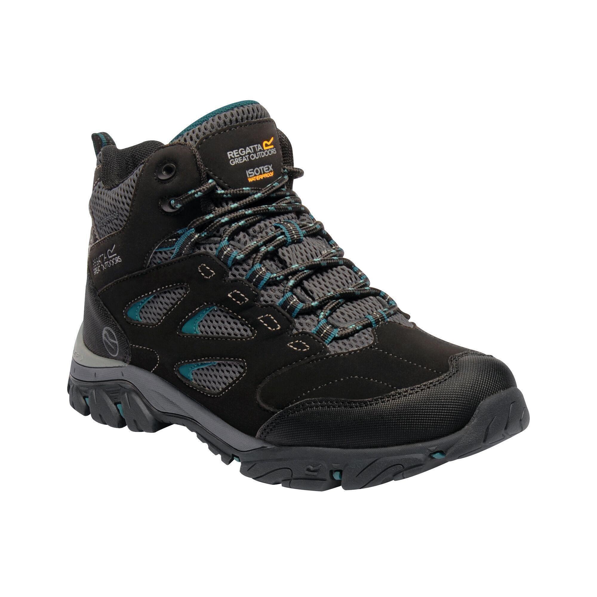 Lady Holcombe IEP Mid Women's Hiking Boots - Black / Blue 1/5