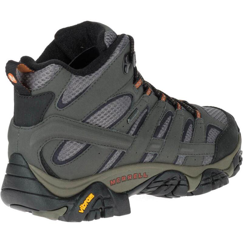 Calzado de trekking Mujer Merrell Moab 2 Mid Goretex Gris